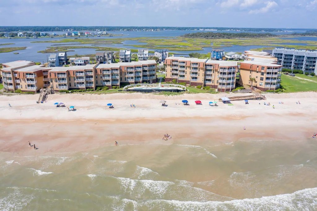 Topsail Dunes - view from Ocean